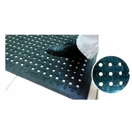 PISO PLANCHA ANTIDESLIZANTE 10X915X1500MM NEGRO biselado anti slip