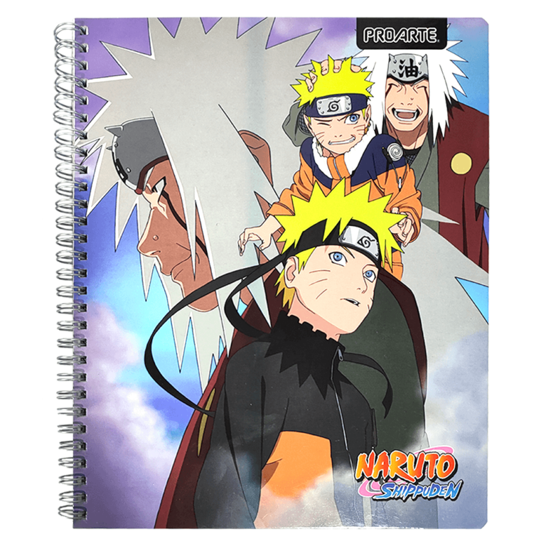 Cuaderno PROARTE Universitario 100 Hojas ted/ed 7 mm. Liso NARUTO - Imagen 4