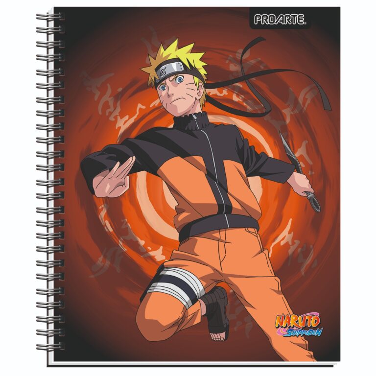 Cuaderno PROARTE Universitario 100 Hojas ted/ed 7 mm. Liso NARUTO