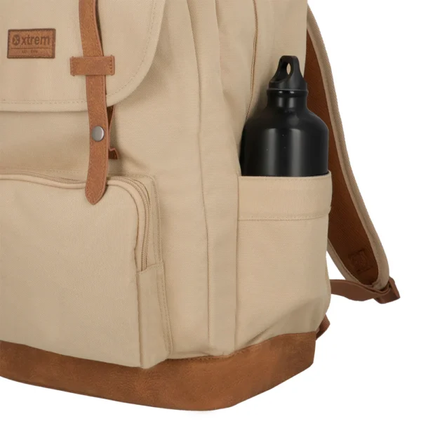 Mochila Xtream para notebook 16" Straps 2.0 5XT beige - Imagen 6