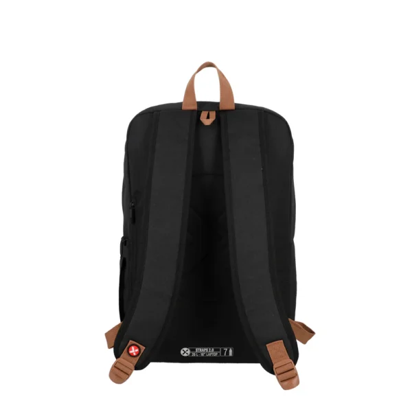 Mochila Xtream para notebook 16" Straps 2.0 5XT Black - Imagen 3